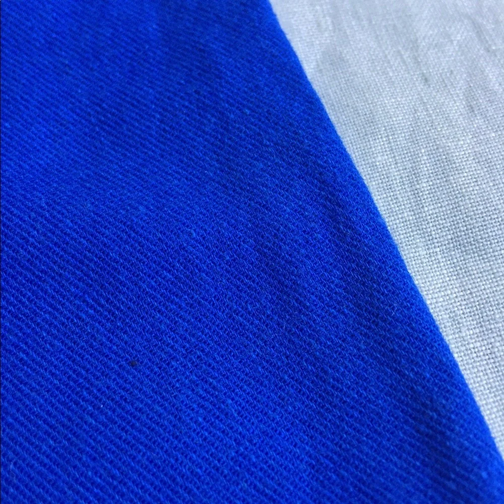 Ralph Lauren bright blue linen cotton twill pants with nautical knot belt